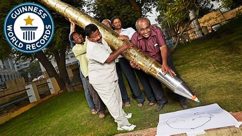 The biggest pen in the world - 4 Jun 2010 ... Social studies teacher M.S. Acharya commissioned the construction of a 16-foot-tall, 1-foot-wide brass pen that he calls “Bharatiya Pali,” or “ ...